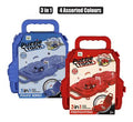 Boys playset storage puzzle windup car