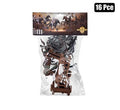 Boys playset figurines and horse 16pc