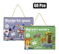 Puzzle jigsaw wildlife 60pc
