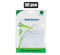 Tooth dental floss picks 50pce