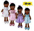 Doll rag ballerina in tutu 50cm