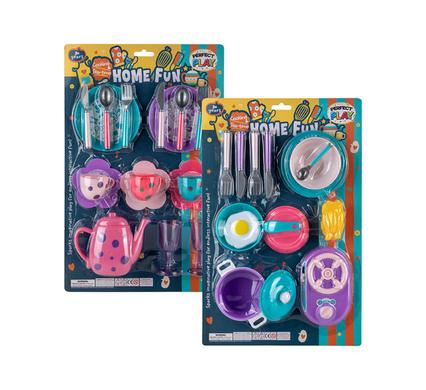 Play-set kitchen/tea assorted