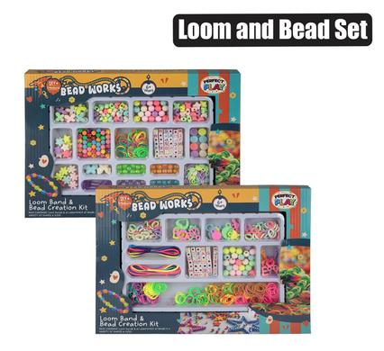 Play-set beads activity with loom bands