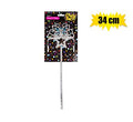 Dress up wand and tiara 34cm
