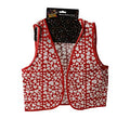 Dress up vest hearts