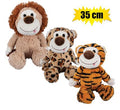 Plush wild asstd 33-35cm