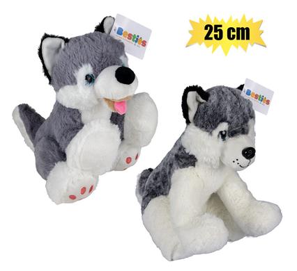 Plush dog husky small 25cm