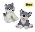 Plush dog husky large 30cm