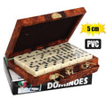 Game dominoes 18.5x11.5x2.5cm pvc