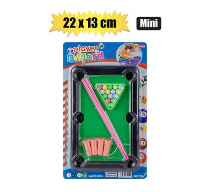 Game mini pool table 22x13cm