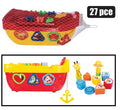 Building blocks storage boat 27 pc