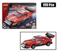 Building blocks cogo racing car 195pcs