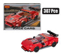 Building blocks cogo racing car 307pcs
