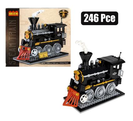 Building blocks cogo train 246pcs