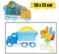 Building blocks storage w/truck