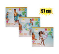 Intex tube 97cm transparent w/handles