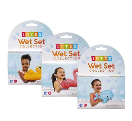 Intex puff 'n play water toys asstd