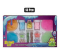 Novelty slime diy w/accessories 13pc