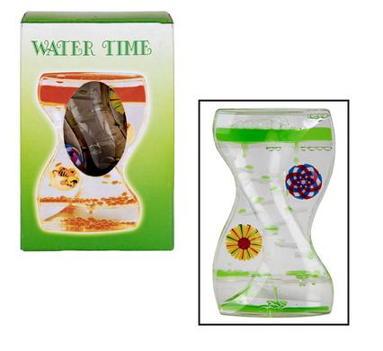 Novelty liquid timer wheels asstd 13.5cm
