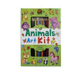 Book activity animal art kit