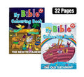Book colouring bible stories asstd