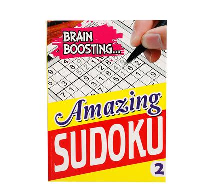 Book puzzle brain boosting sudoku 2